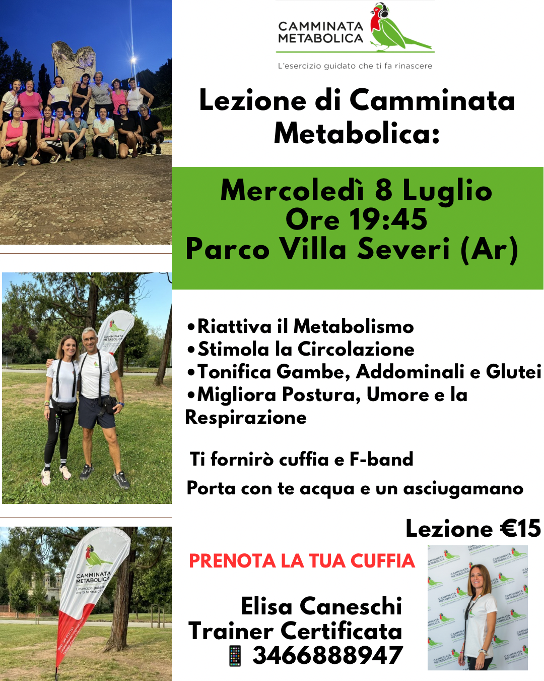 Lezione al tramonto Villa Severi