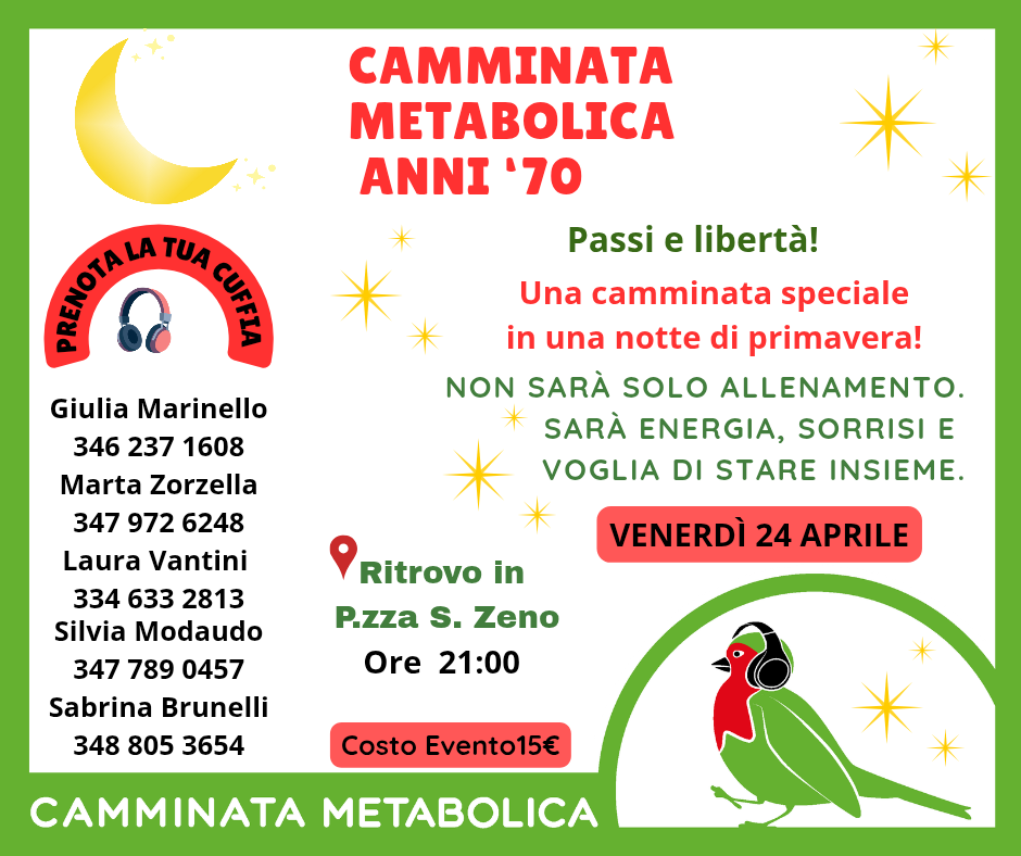 NOTTURNA ITINERANTE A VERONA 