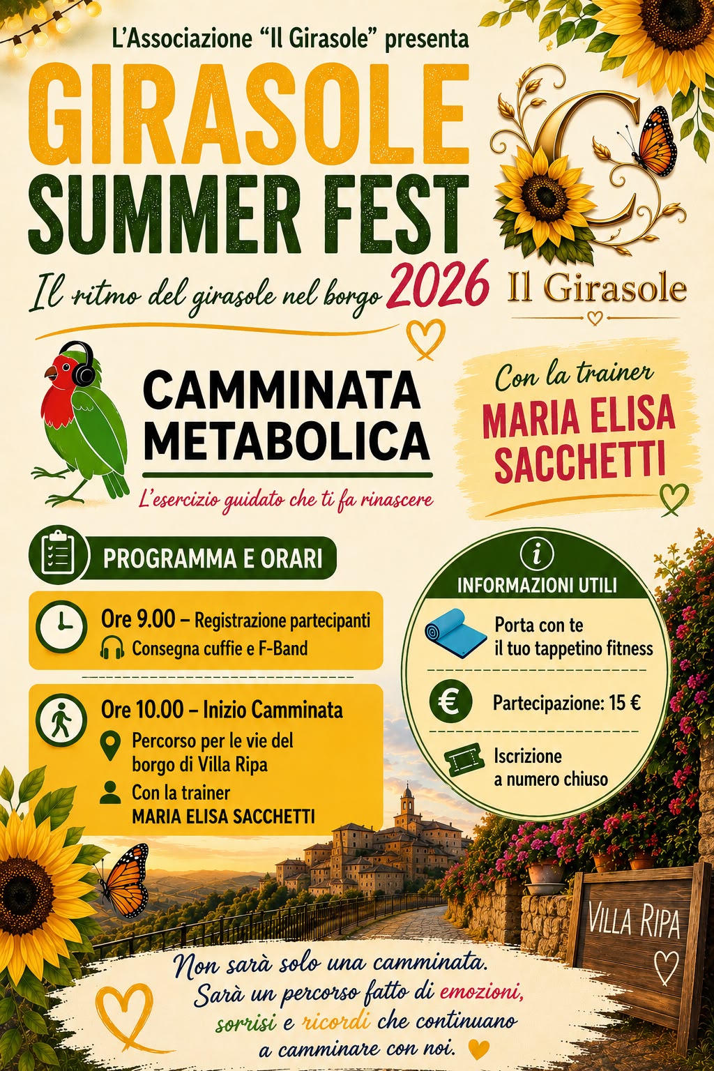 🌻𝙂𝙞𝙧𝙖𝙨𝙤𝙡𝙚 𝙎𝙪𝙢𝙢𝙚𝙧 𝙁𝙚𝙨𝙩🌻-VILLA RIPA(TE)
