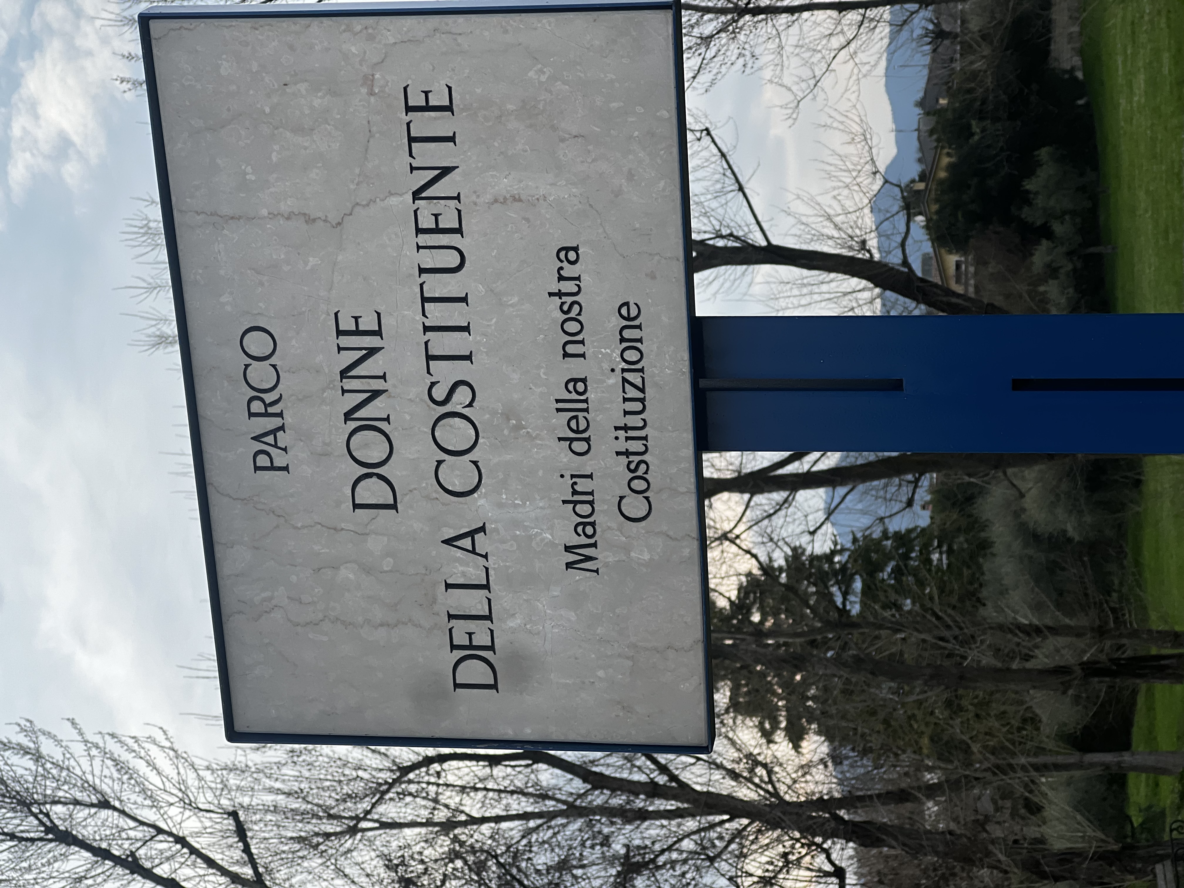 Parco donne della costituente 