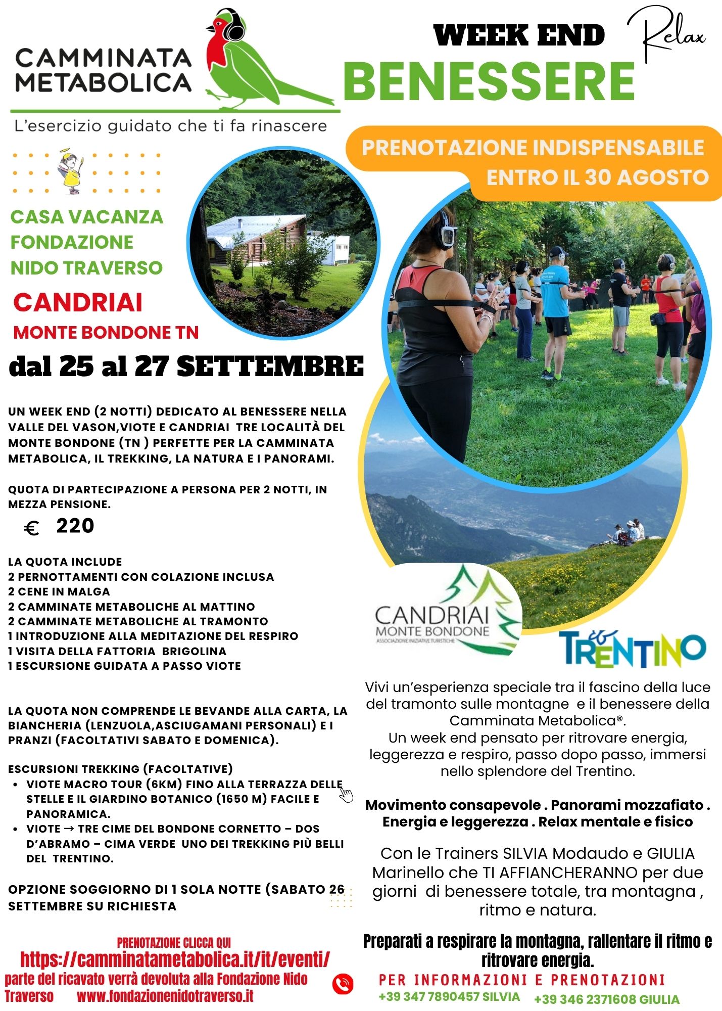 Week End BENESSERE&RELAX  Monte Bondone TN