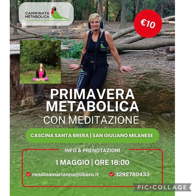 camminata metabolica con meditazione