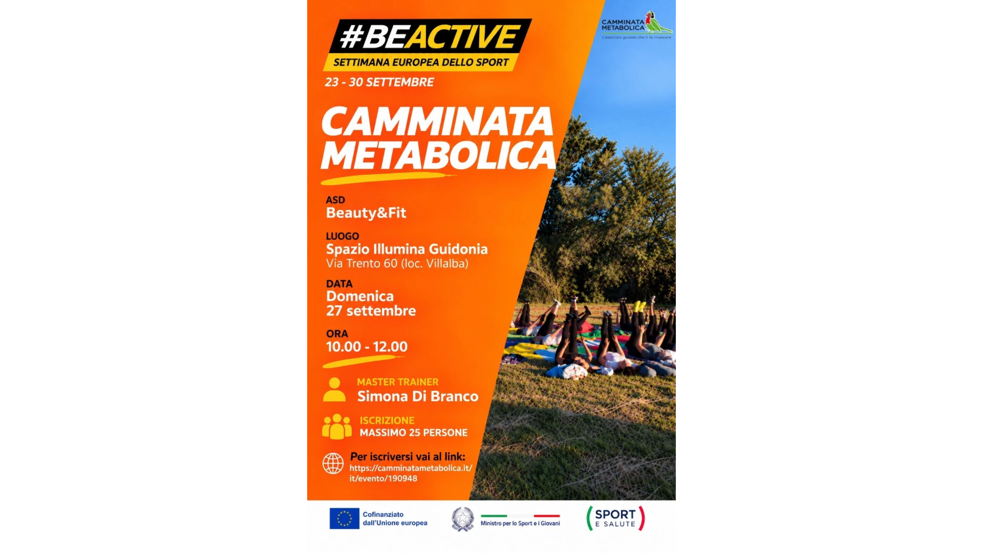 Villalba #BEACTIVE Spazio Illumina Guidonia 