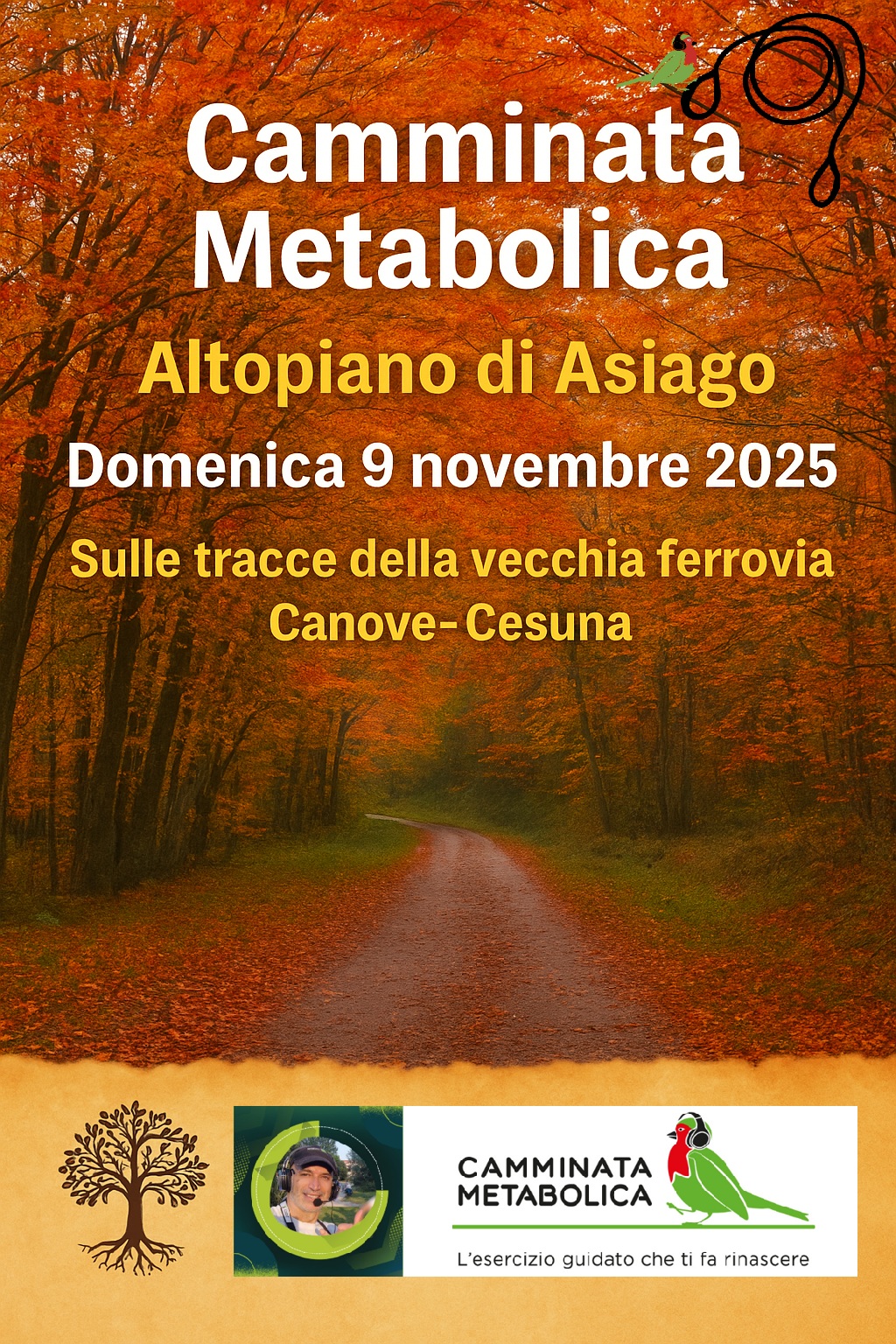 🍁 Camminata Metabolica tra i colori del Foliage 🍁– Altopiano di Asiago 