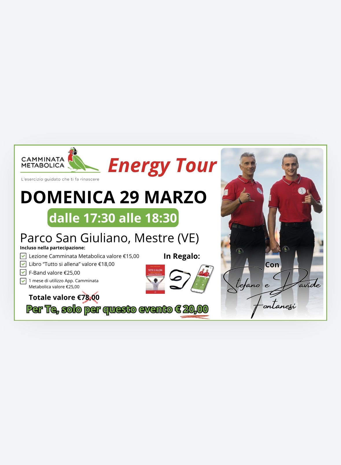 MESTRE - ENERGY TOUR   (parco San Giuliano)
