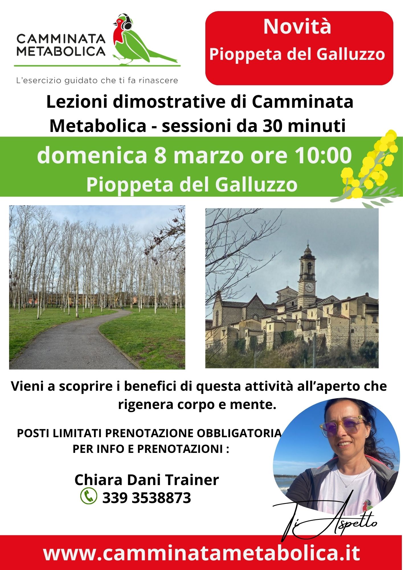 8 marzo Camminata Metabolica arriva al Galluzzo. Apertura nuovo Parco 