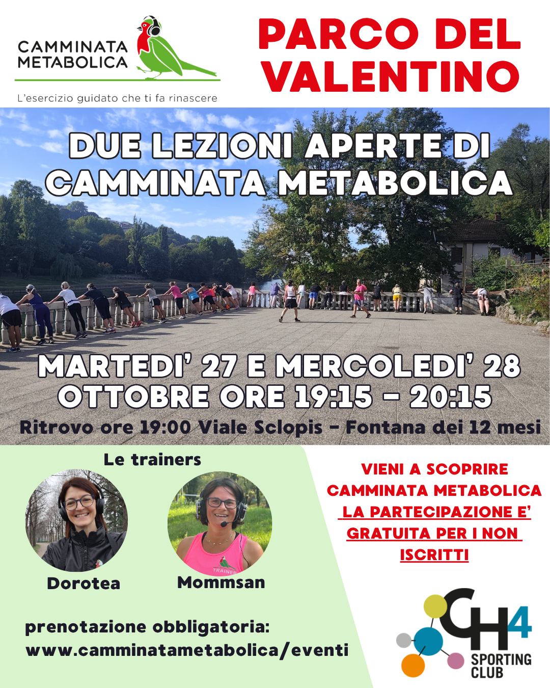 Torino Parco del Valentino - lezione aperta 