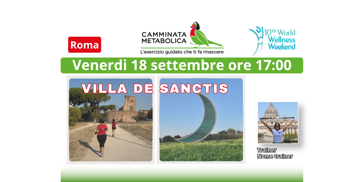 ROMA - VILLA DE SANCTIS - LEZIONE DIMOSTRATIVA GRATUITA DI 30'