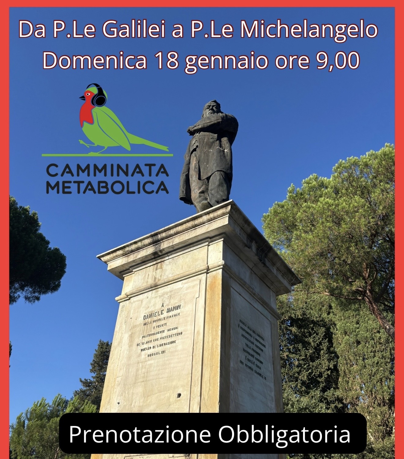 CAMMINATA METABOLICA P.LE MICHELANGELO