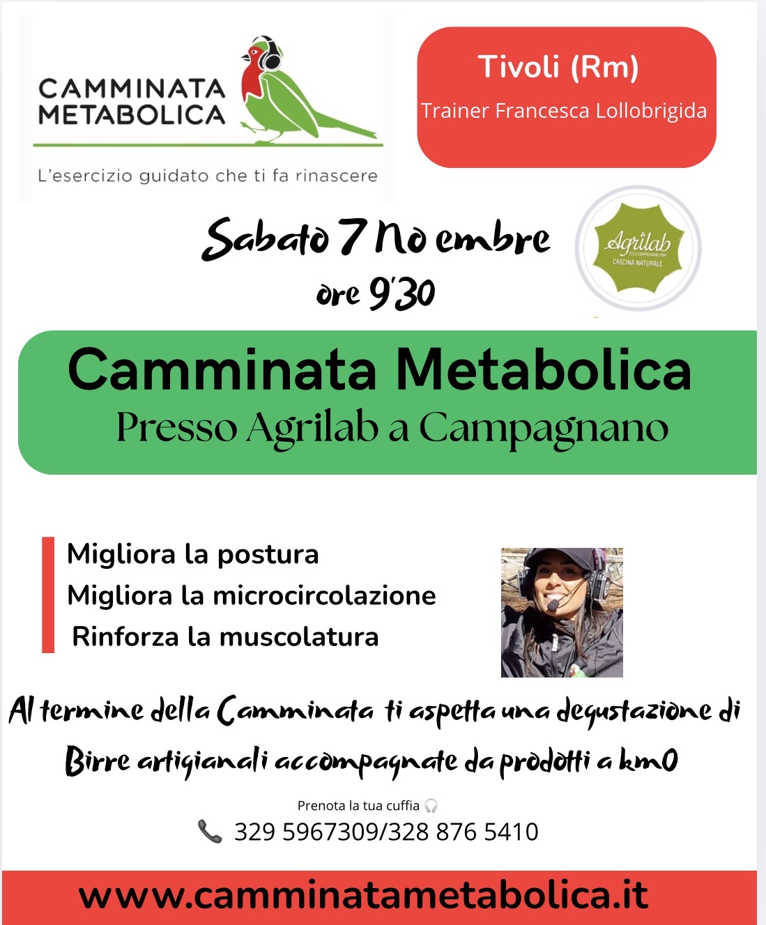  Camminata Metabolica & degustazione di Birre Artigianali 