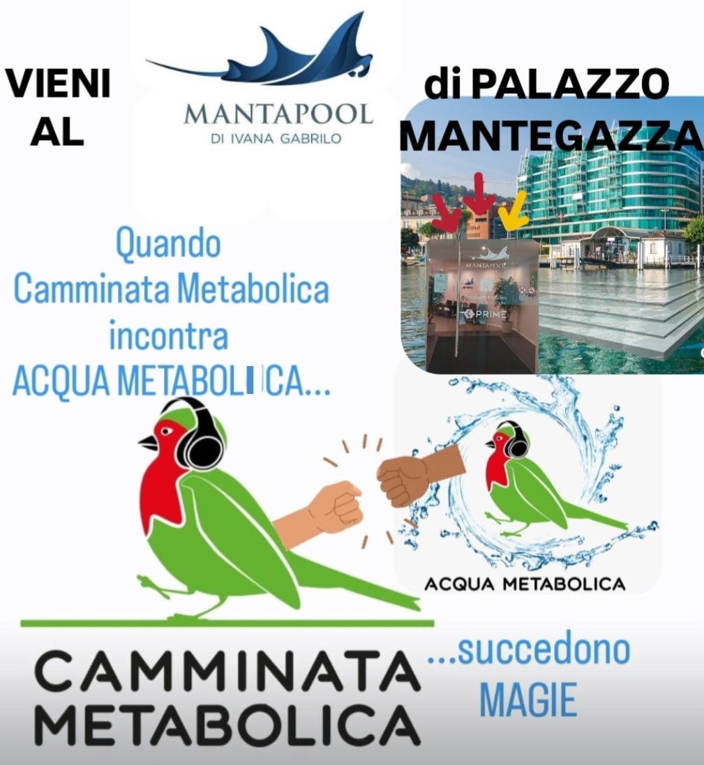 24 agosto - Quando Camminata Metabolica incontra Acqau Metabolica succedono magie