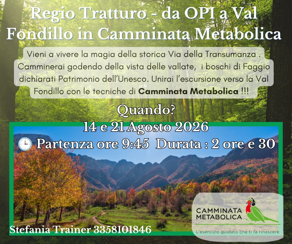 OPI ( Abruzzo) Regio - Tratturo