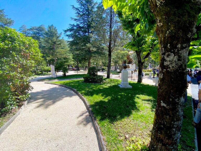 GUALDO TADINO - GIARDINI PUBBLICI ROLANDO PINACOLI