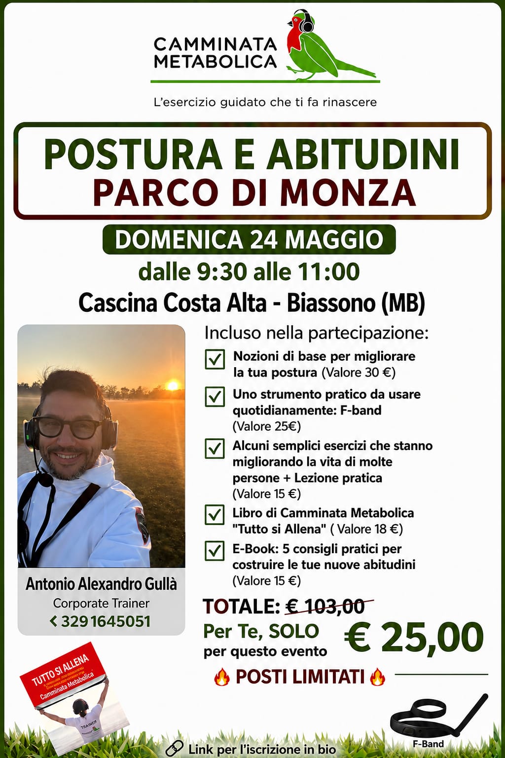 PARCO DI MONZA-POSTURA E ABITUDINI