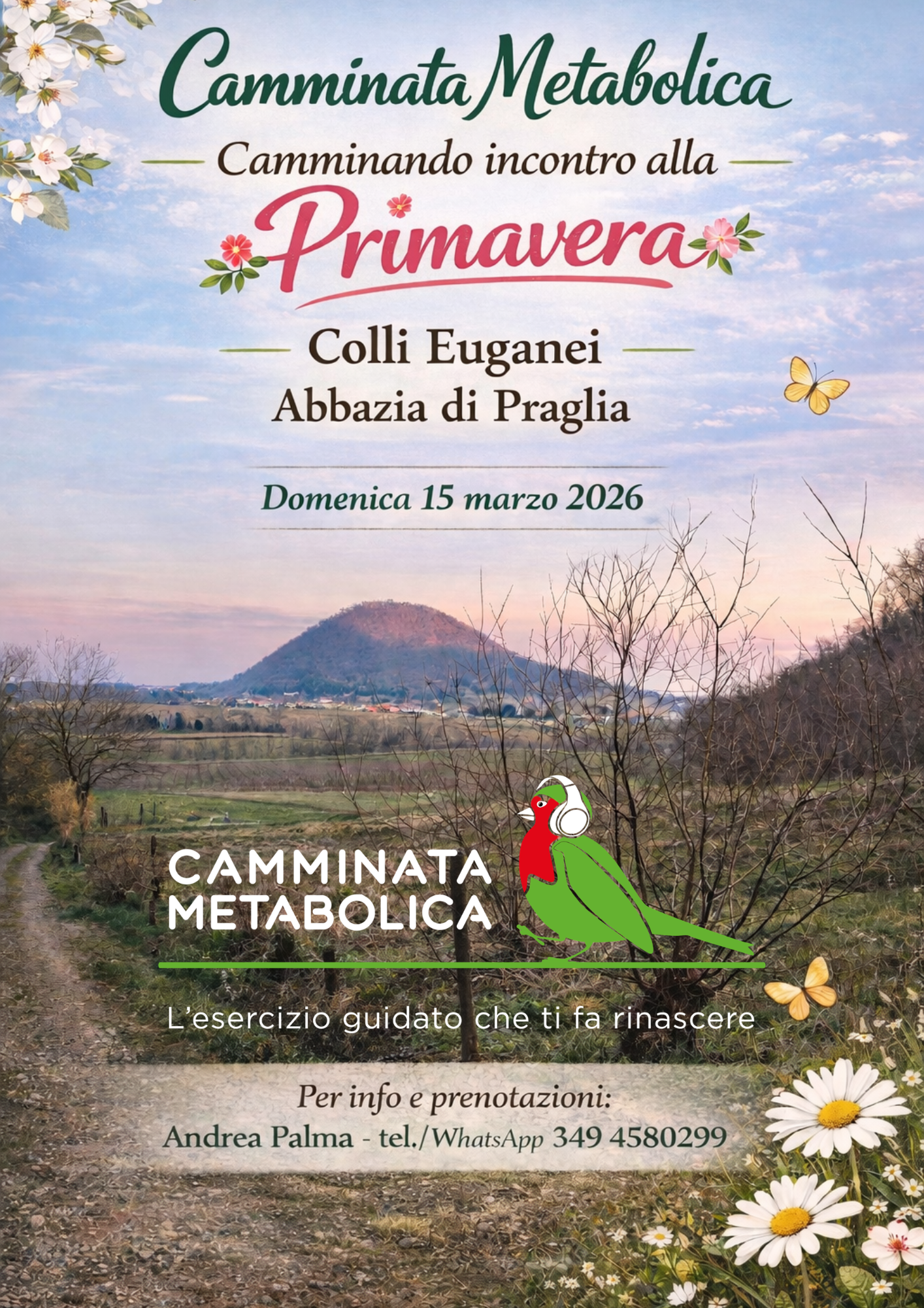 🌸 Camminando incontro alla Primavera🌸 - Colli Euganei - Abbazia di Praglia 