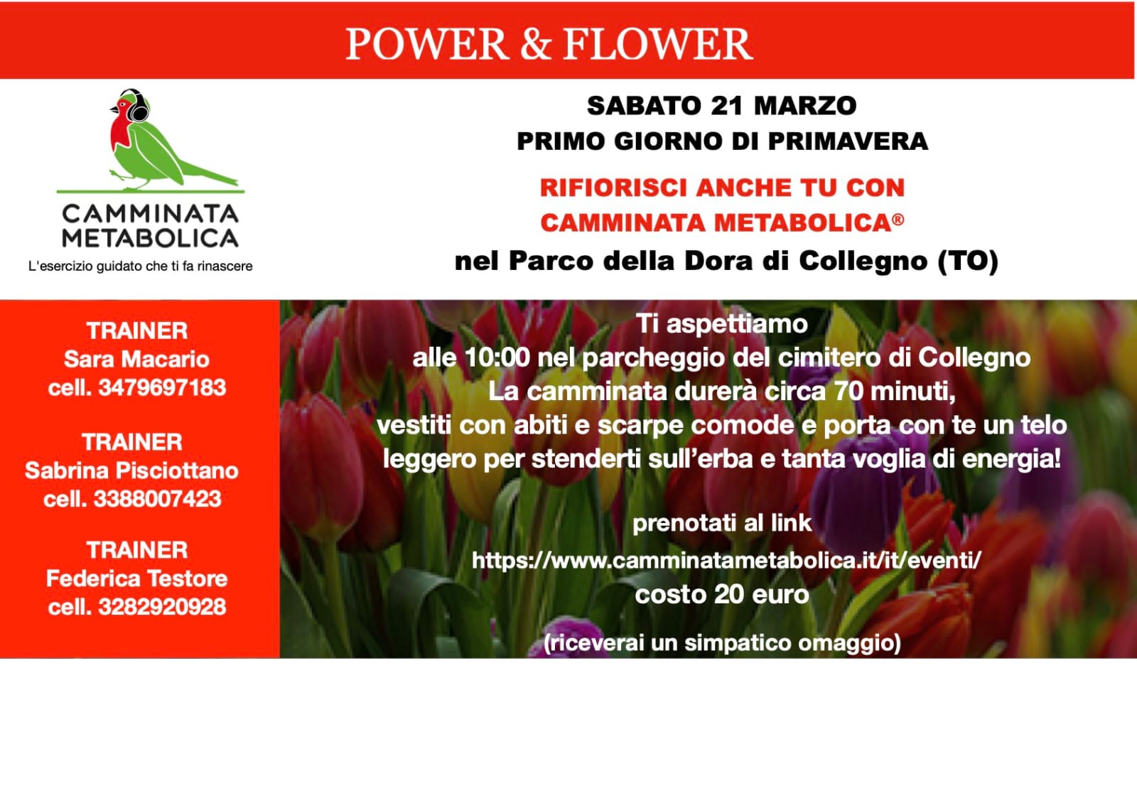 Power & Flower: rifiorire in Cammino