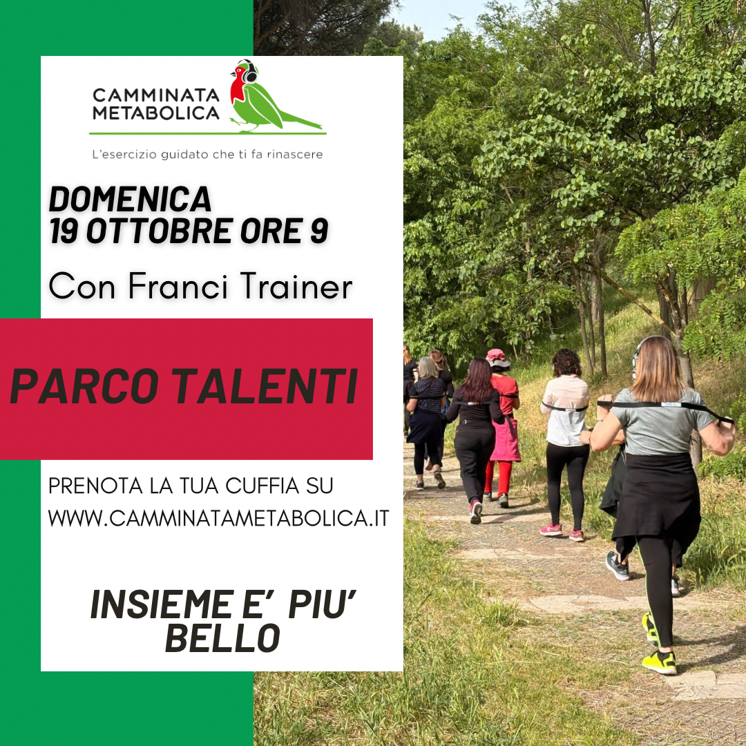 ROMA -PARCO TALENTI “INSIEME E’ PIÙ BELLO”