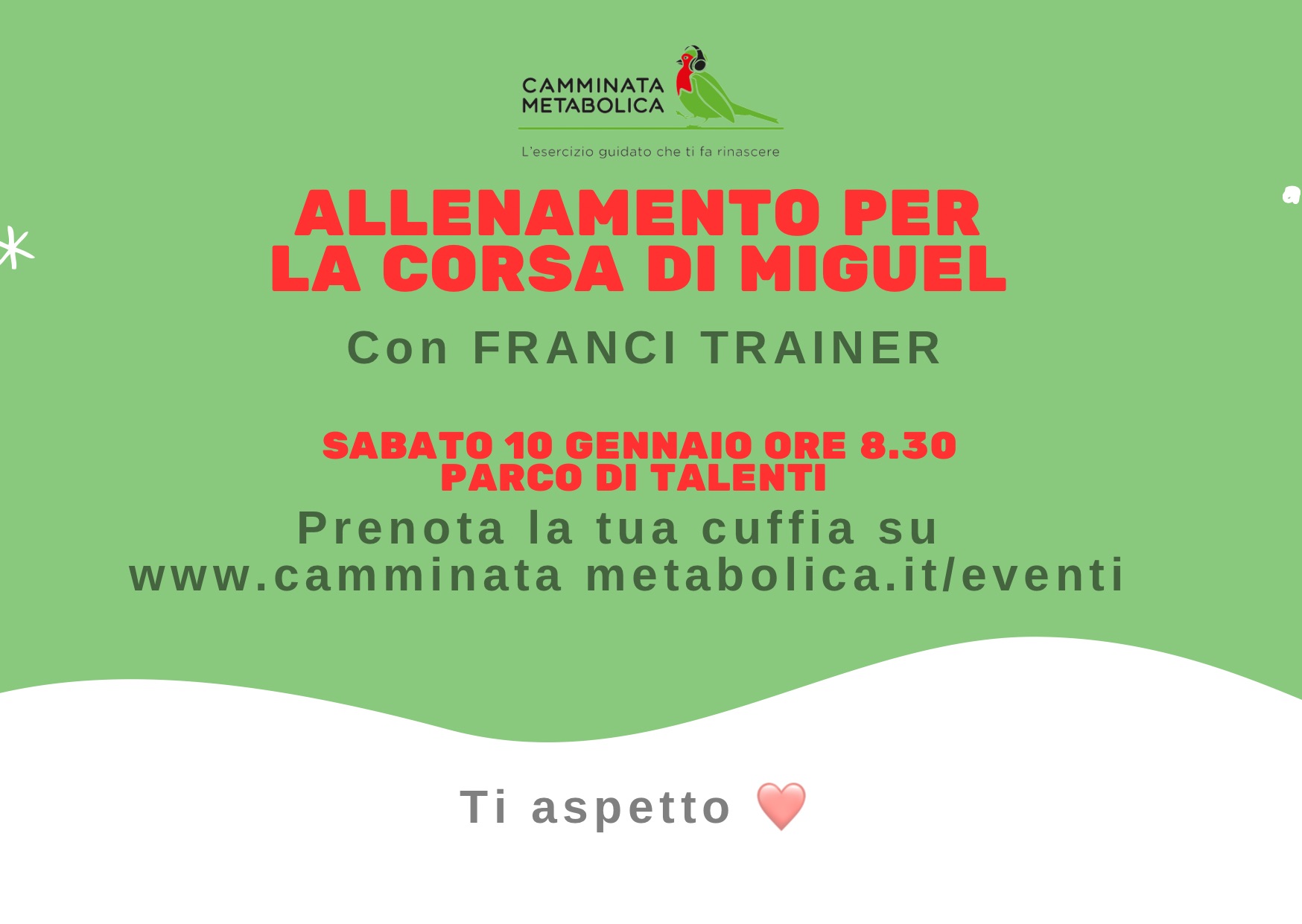 ROMA - PARCO TALENTI “Alleniamoci insieme per la Corsa di Miguel”