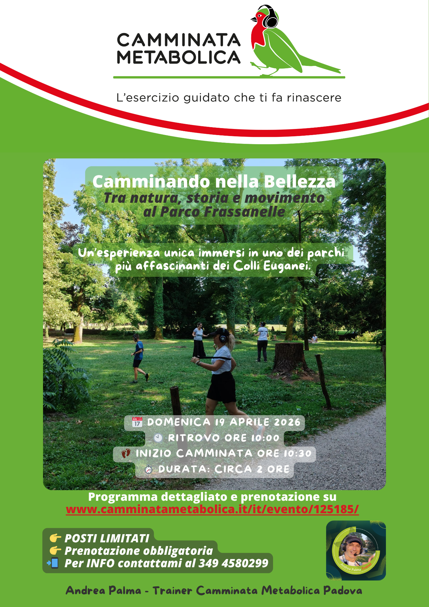 🌿 Camminando nella Bellezza - tra natura, storia e movimento consapevole al Parco Frassanelle 🌿