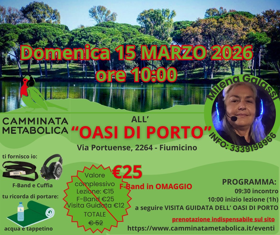 🌿✨ Fiumicino – Oasi di Porto 🌿✨