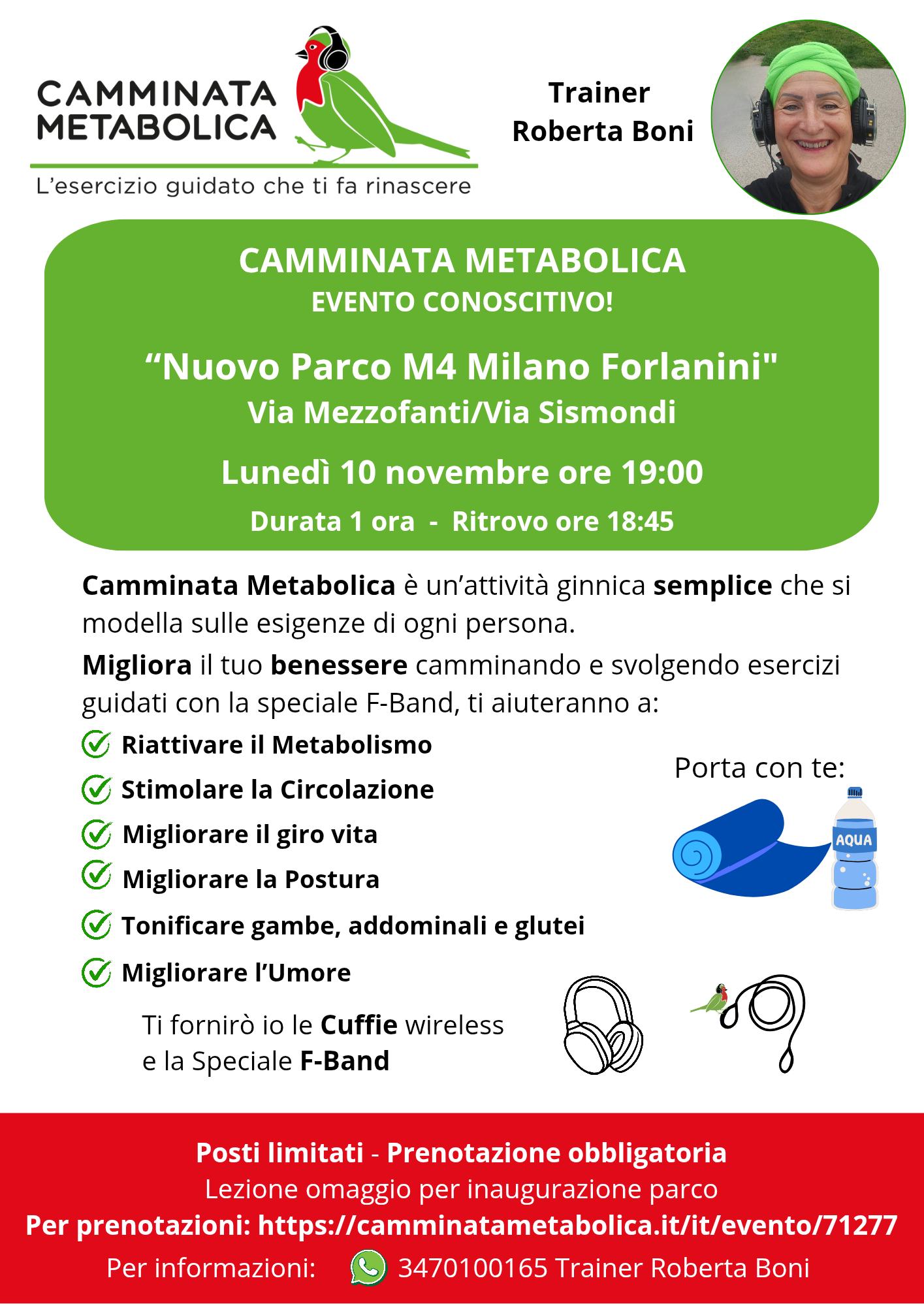 Camminata Metabolica - Evento conoscitivo nuovo parco