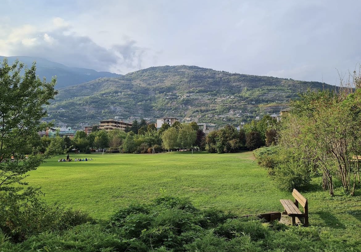 Area  verde corso lancieri