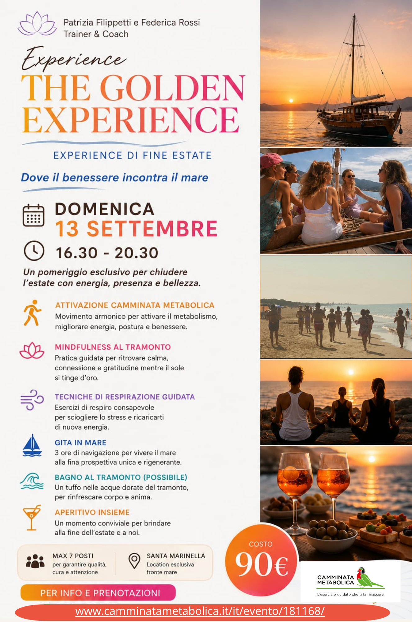 SANTA MARINELLA - 🌅 THE GOLDEN EXPERIENCE 🌅 