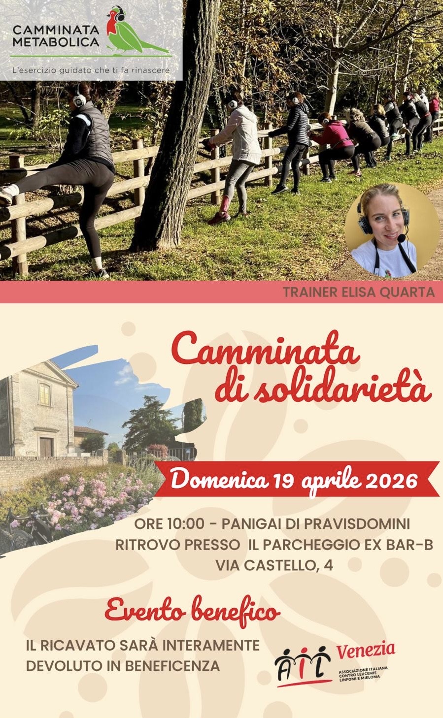 Camminata Metabolica solidale