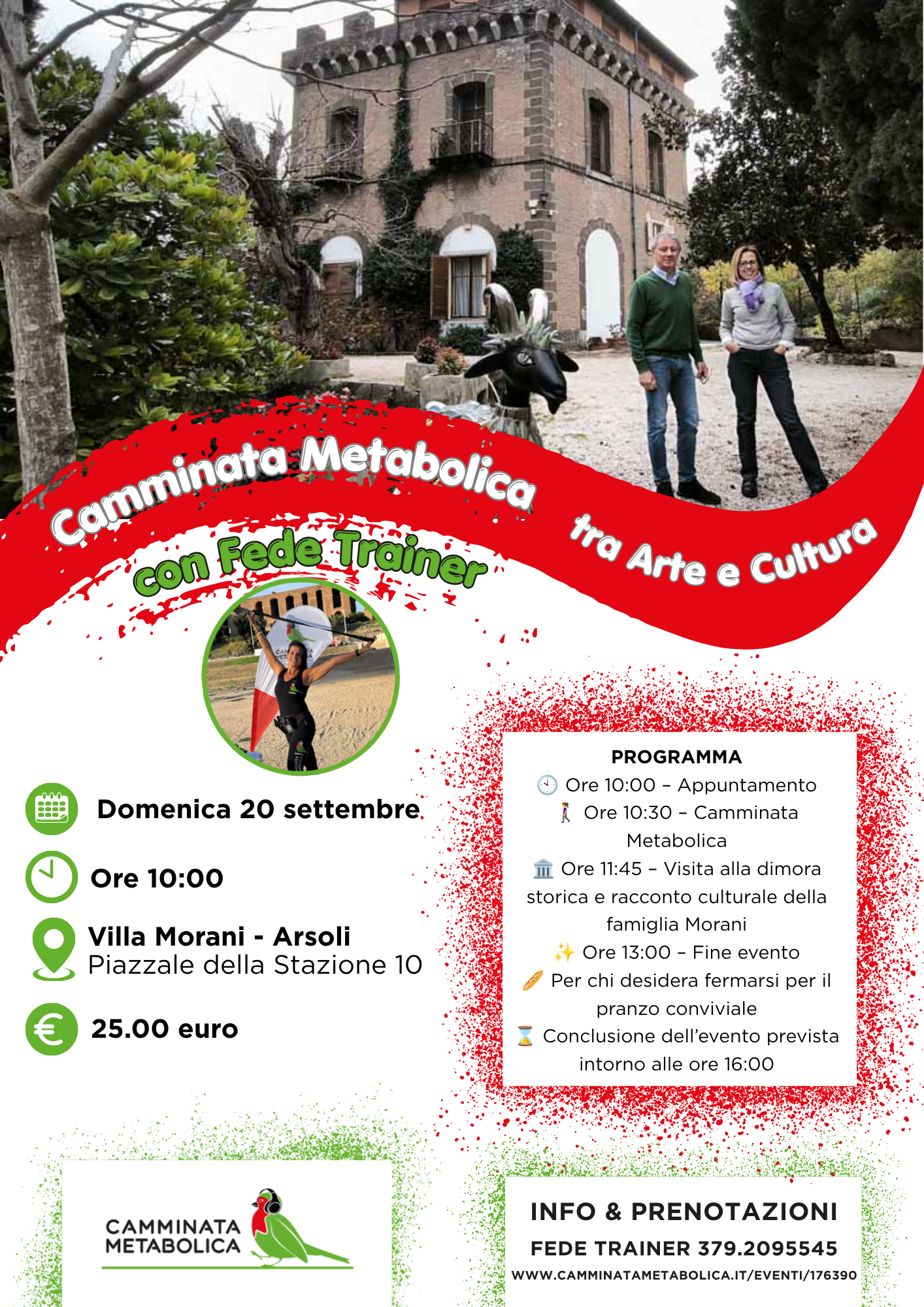ARSOLI - VILLA MORANI - MOVIMENTO ARTE E STORIA 