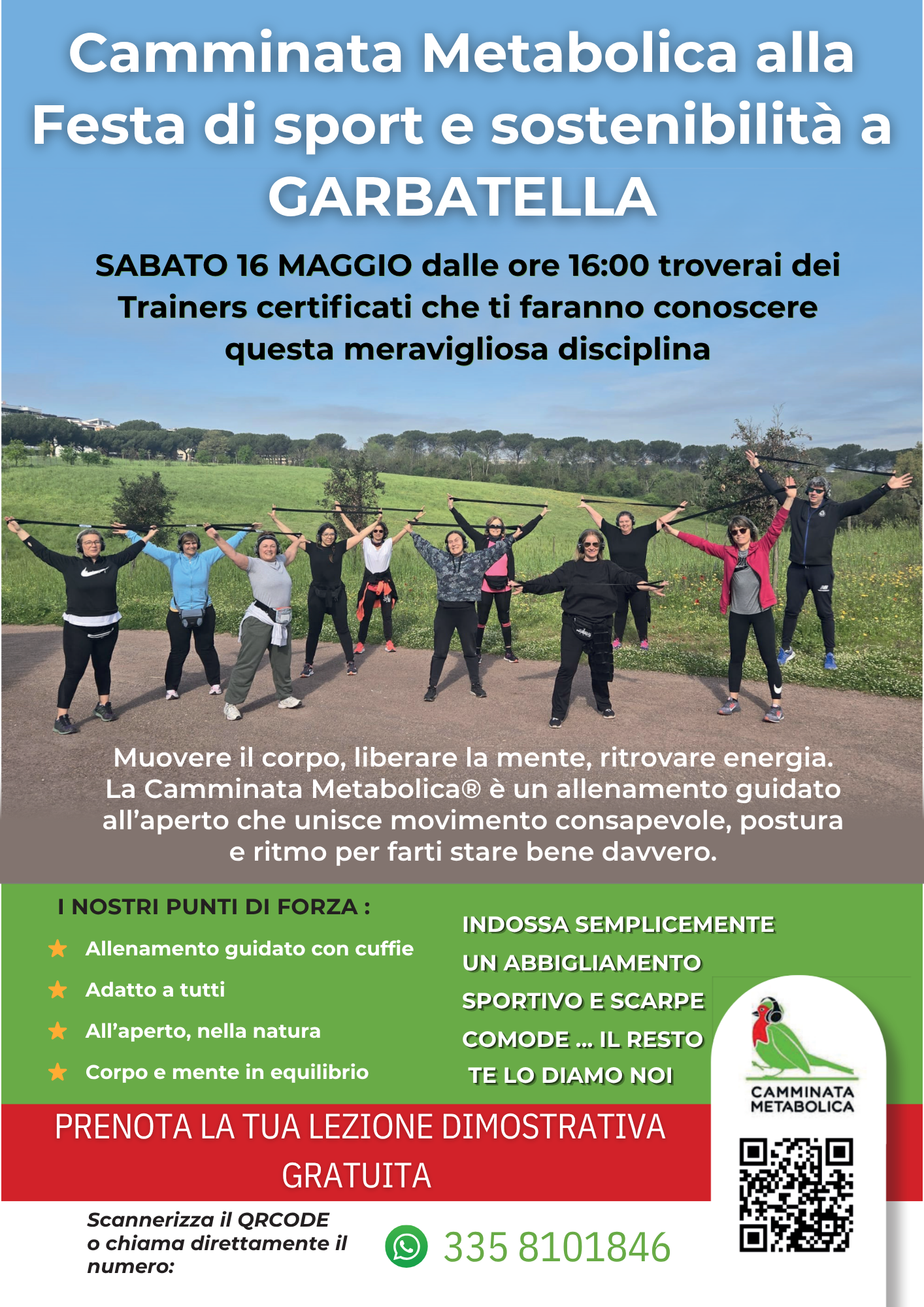Garbatella (Roma) Festa di sport e sostenibilità
