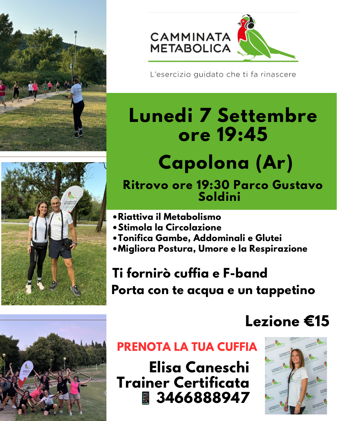 Prima lezione Settembre a Capolona