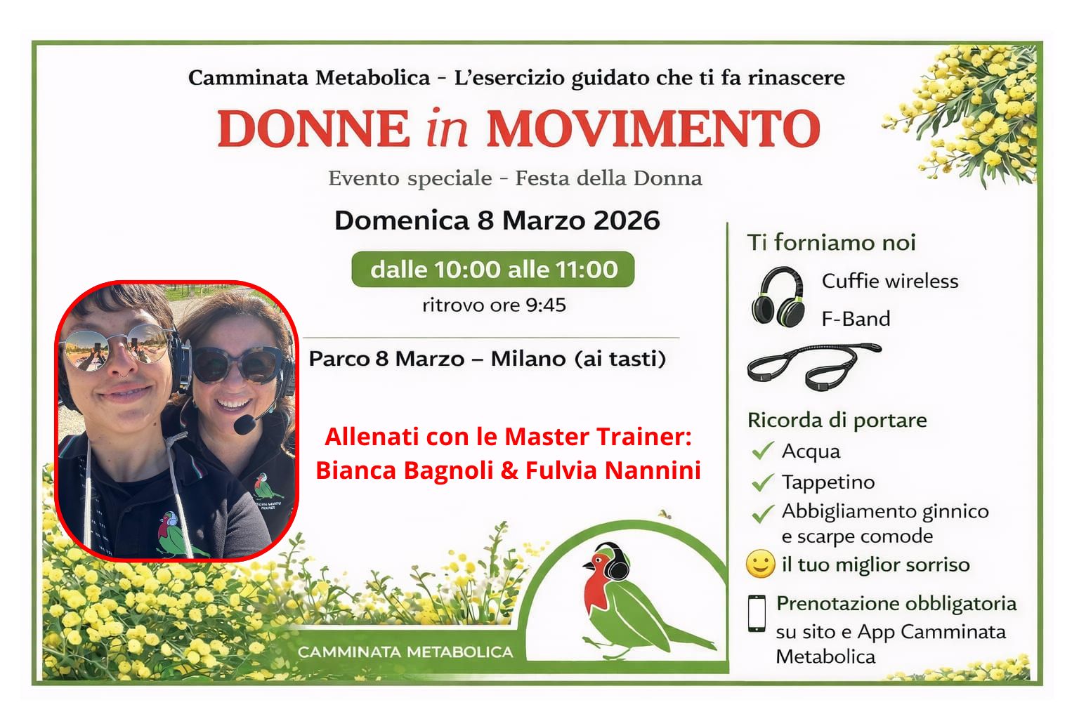 DONNE in MOVIMENTO - 8 MARZO 🌾 