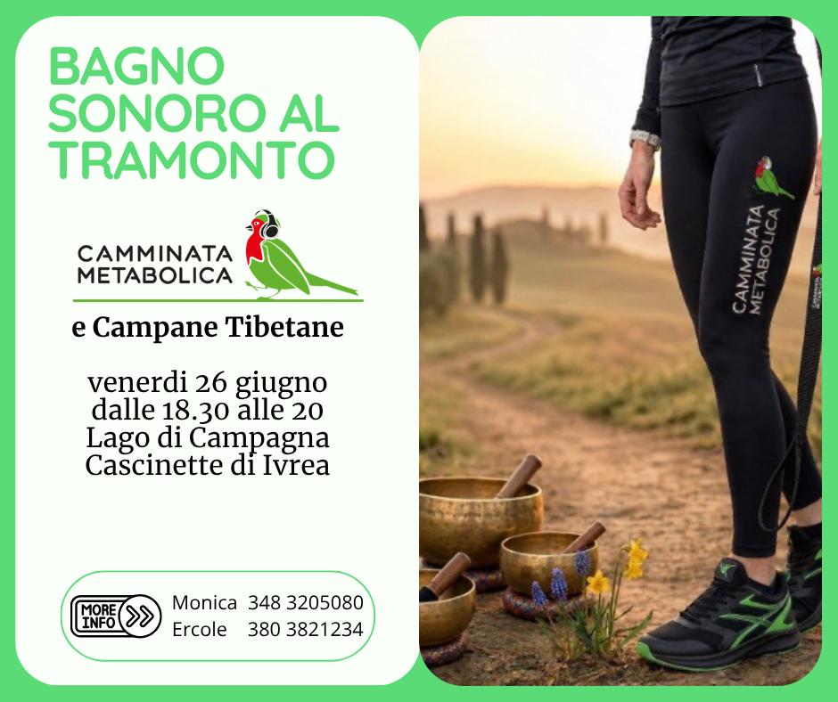 CAMMINATA E BAGNO DI SUONI AL TRAMONTO
