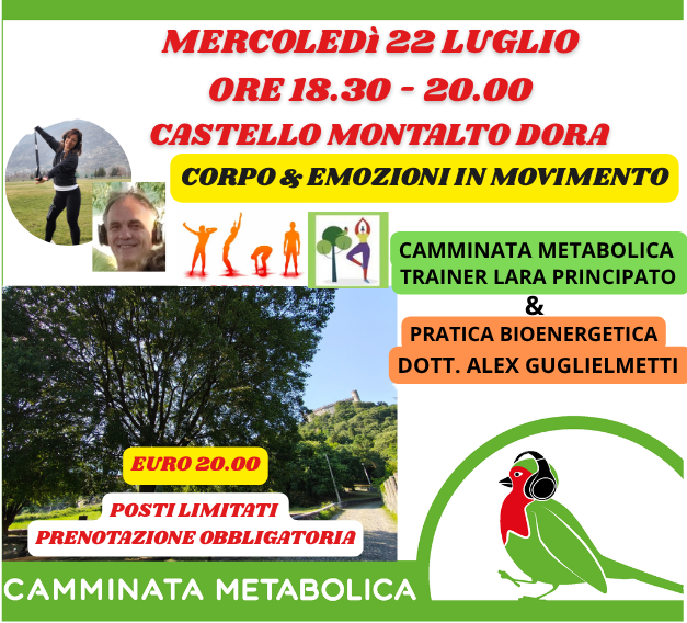 CASTELLO MONTALTO DORA (Ivrea)  CORPO & EMOZIONI IN MOVIMENTO