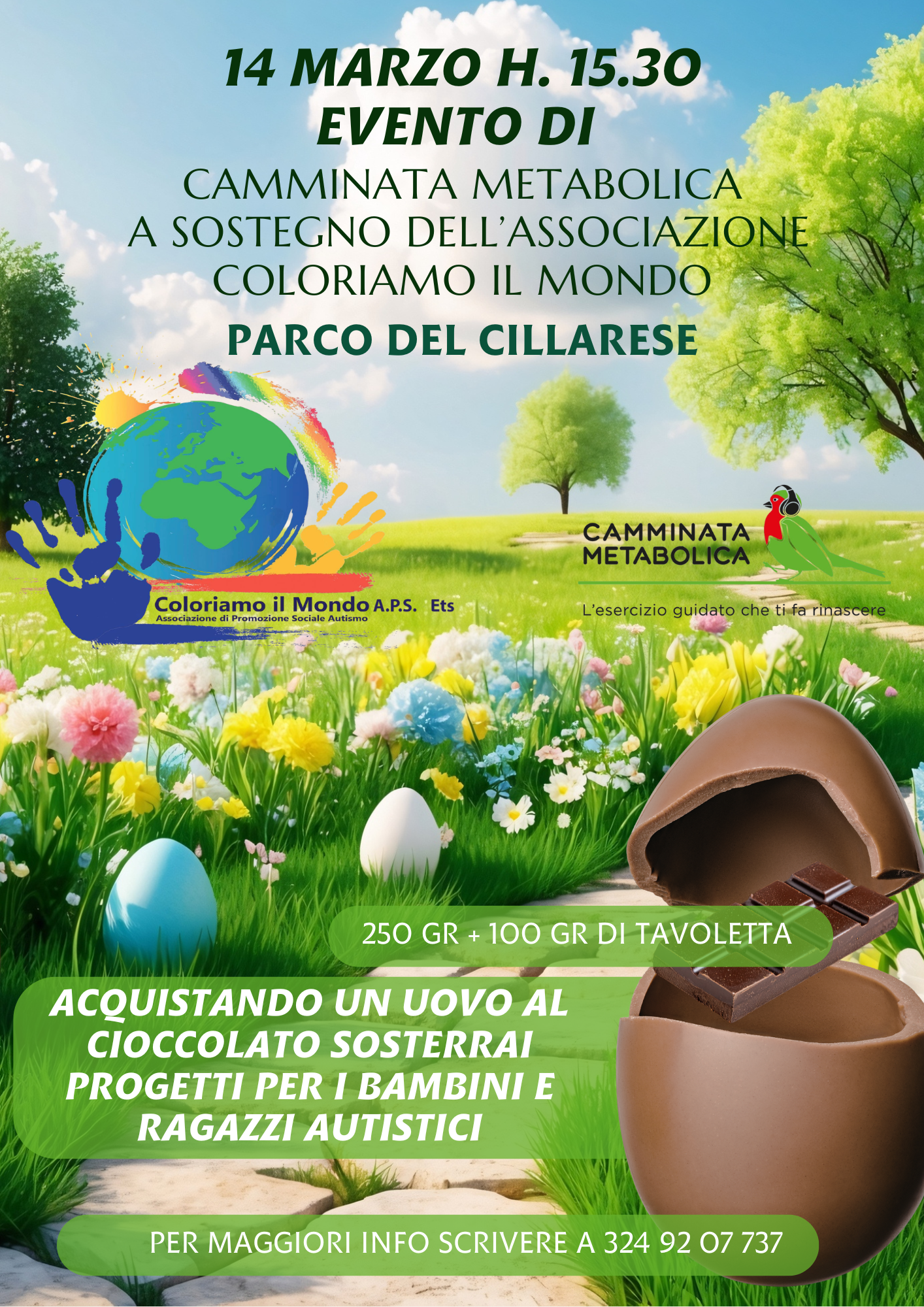 EVENTO DI BENEFICIENZA CON "COLORIAMO IL MONDO" 14 MARZO 15.30 BRINDISI